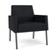 Lesro Mystic Lounge Reception Guest Chair, Charcoal, MD Black Upholstery ML1101 - alternate 1